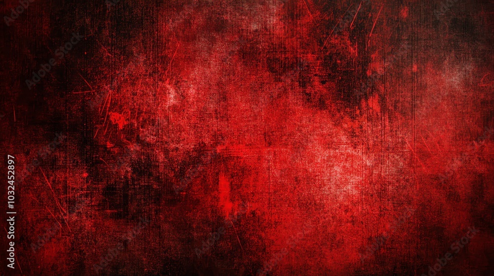 Grungy red wall texture with distressed paint and aged paper, perfect for vintage design and backdrop Grungy red wall texture with distressed paint and aged paper, perfect for vintage design and backdrop