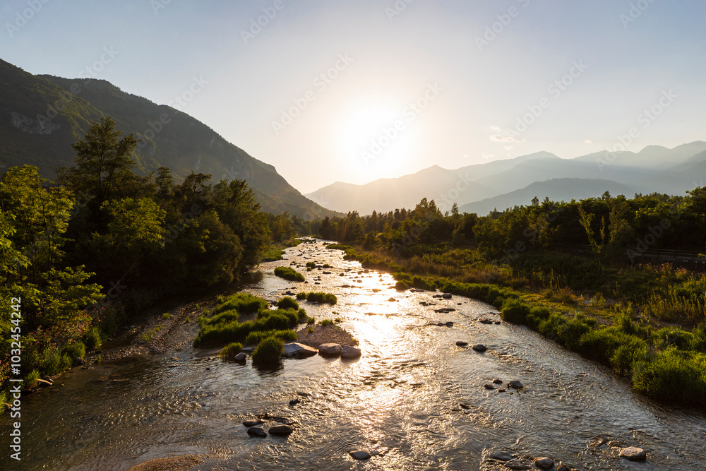 The Brenta river