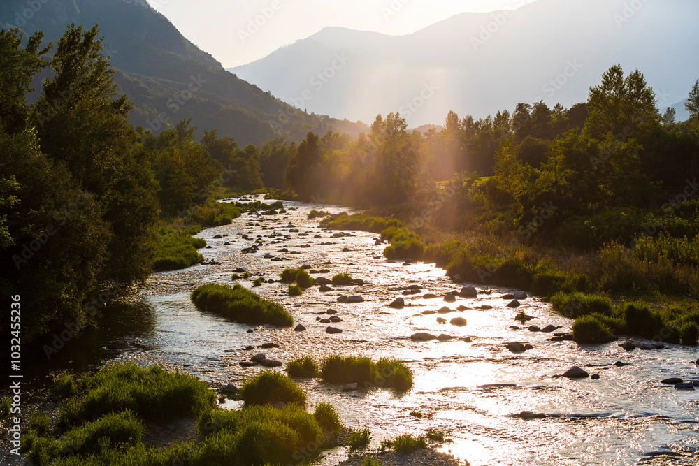 The Brenta river