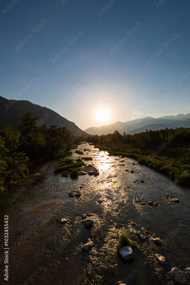 The Brenta river