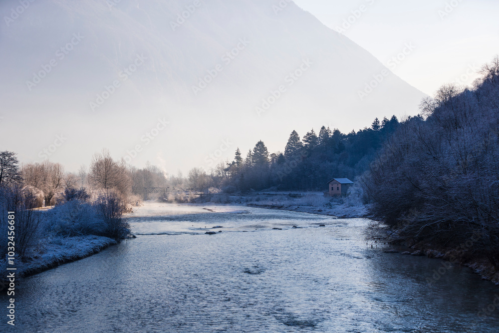 The Brenta river