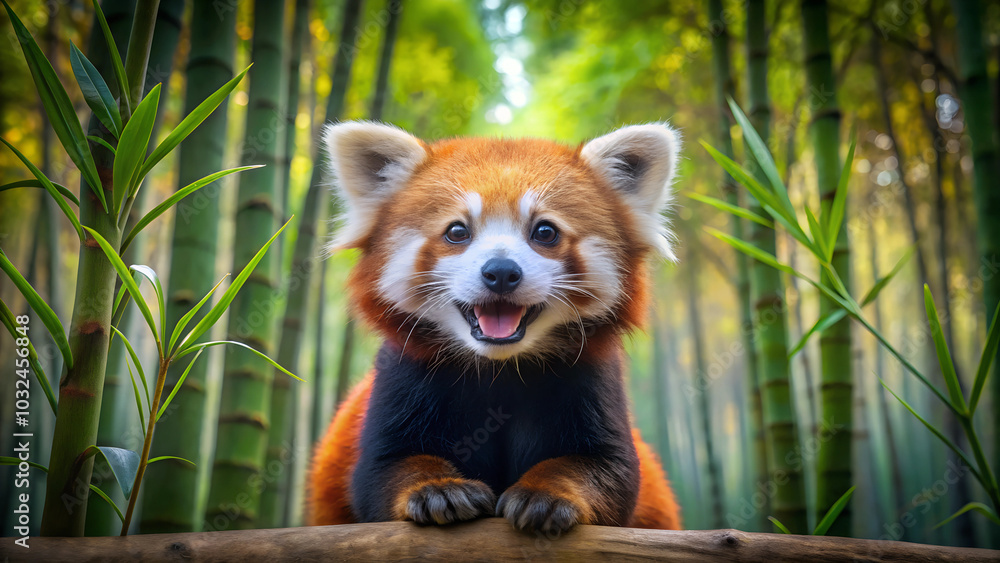 Fototapeta premium Red Panda. 