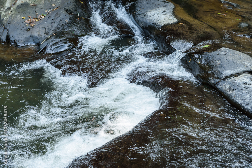Pa La U Waterfall, the beautiful waterfall in deep forest at Kaeng Krachan National Park, Thailand. Pa La U Waterfall, the beautiful waterfall in deep forest at Kaeng Krachan National Park, Thailand.