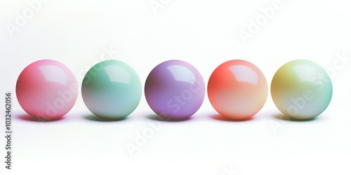 Colorful Gradient Spheres: A Vibrant Collection