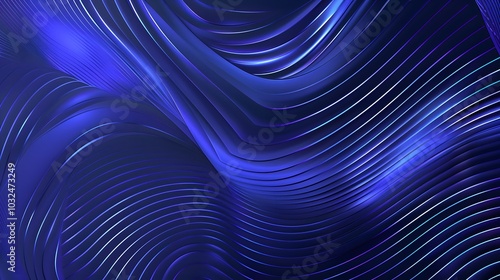 Blue abstract background. Geometric lines pattern. Modern shiny blue gradient lines. Futuristic technology graphic design. Suit for business, cover, header, wallpaper, corporate, website, flyer