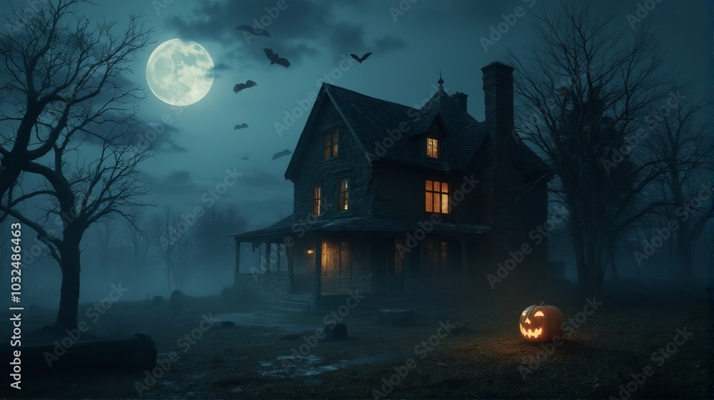 Halloween Spooky Haunted House Halloween Spooky Haunted House