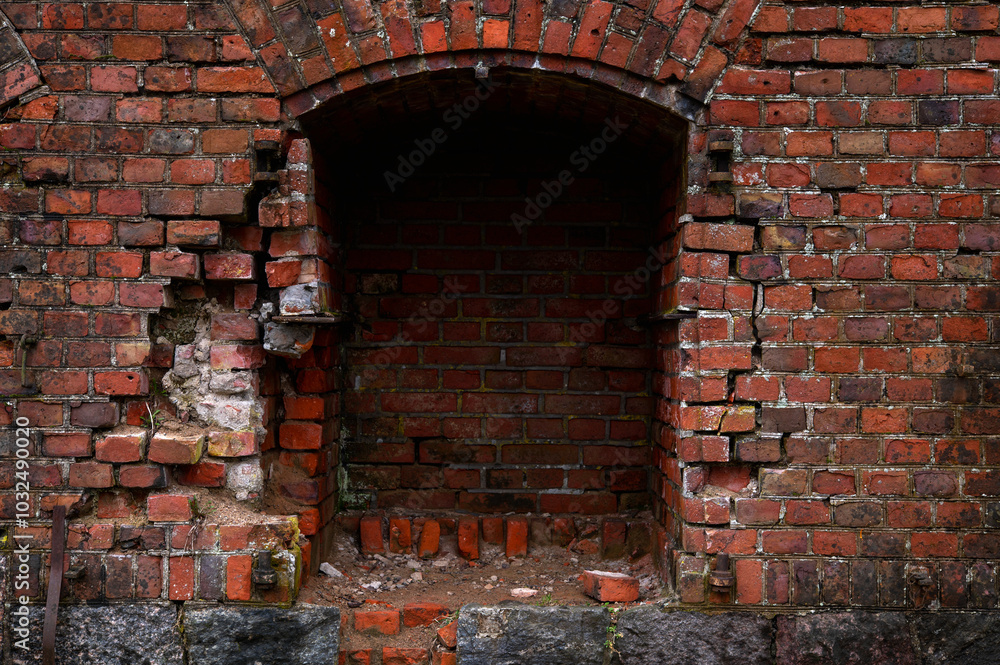 Old brick wall, for backgrounds or textures Old brick wall, for backgrounds or textures