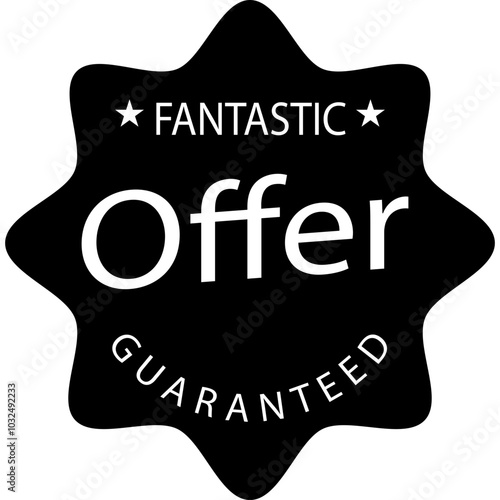 Sale icon badge. Special offer discount tags. Coupon shape templates design. Cyber monday sale discounts. Black friday shopping icons. Best ultimate offer badge. Super discount icons. Vector icons