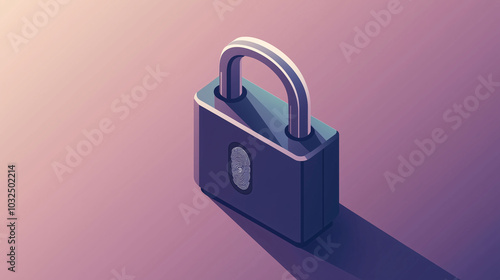 A close up of a lock with a fingerprint scanner on the front