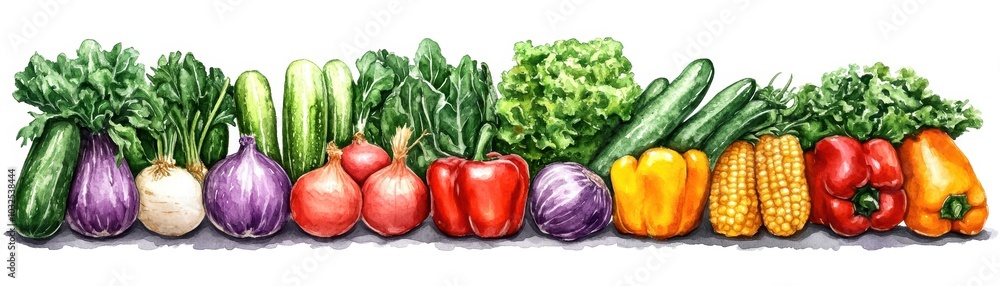 Fresh colorful vegetables isolated on a white background. Fresh colorful vegetables isolated on a white background.