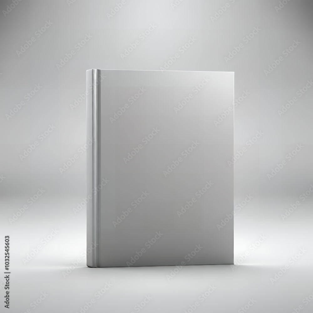 Blank book cover mockup template Blank book cover mockup template