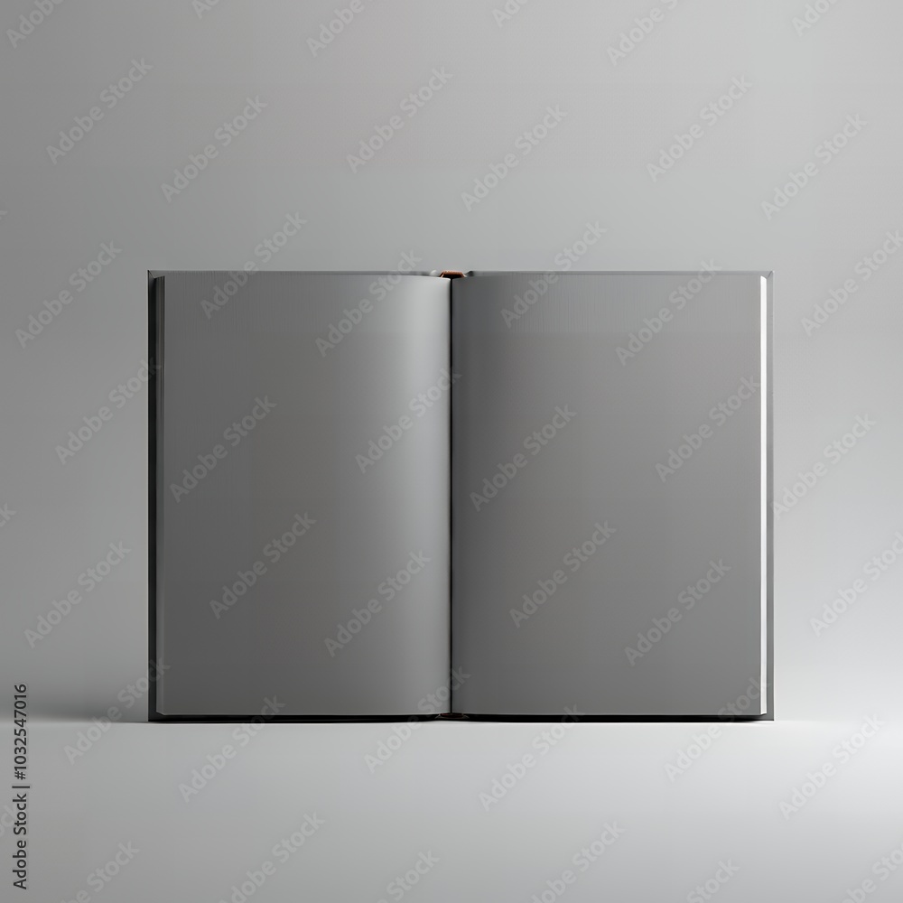 Blank book cover mockup template Blank book cover mockup template