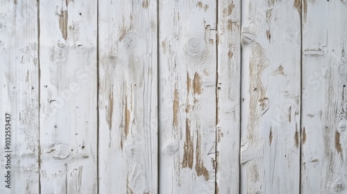 Textured white wood planks with natural imperfections, creating a rustic feel for artisanal product photography.