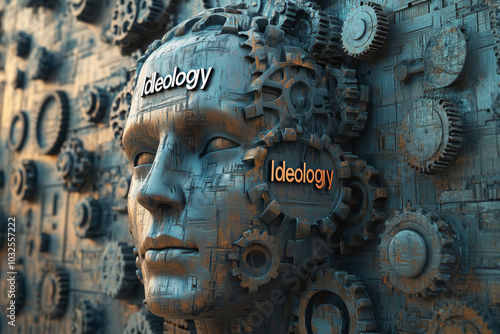 Exploring the connections of ideology within the human mind