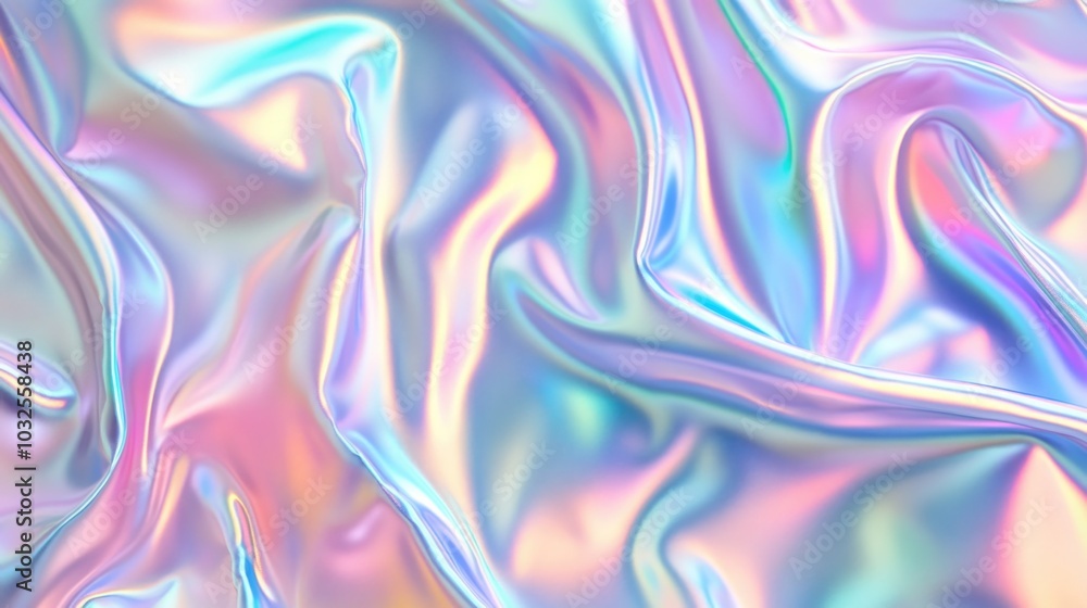 Fototapeta premium Shiny Fabric Close Up