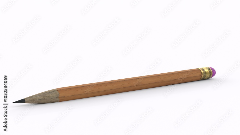pencil with white background pencil with white background
