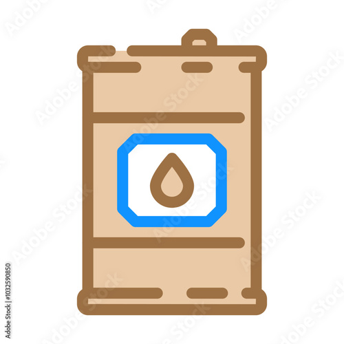 petroleum oil industry color icon vector. petroleum oil industry sign. isolated symbol illustration