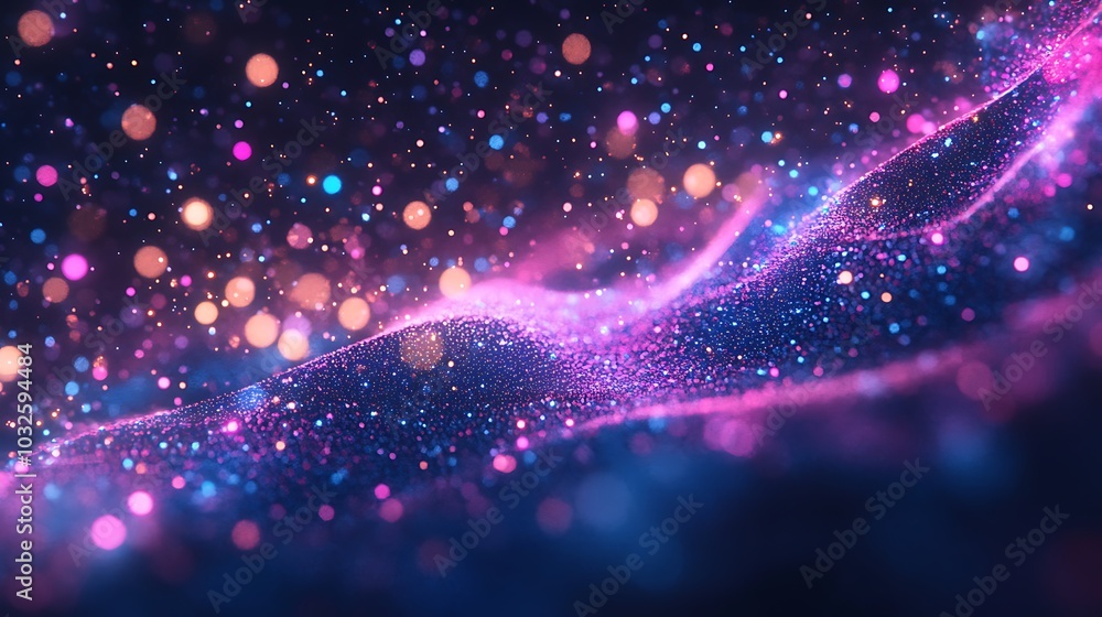 Modern holographic logo gleams with smooth surfaces and ample room for words
Modern holographic logo gleams with smooth surfaces and ample room for words