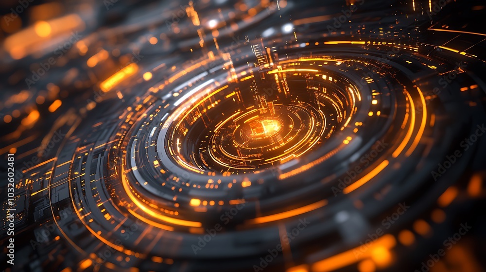 A futuristic hologram glows with neon, creating a perfect space for words
A futuristic hologram glows with neon, creating a perfect space for words