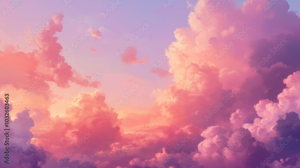a pastel-colored sky a pastel-colored sky