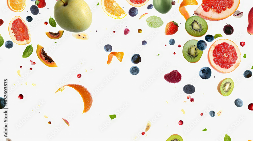background with fruits background with fruits