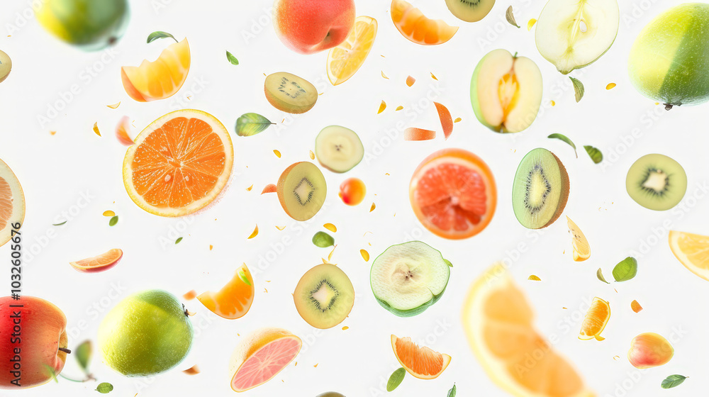 background with fruits background with fruits