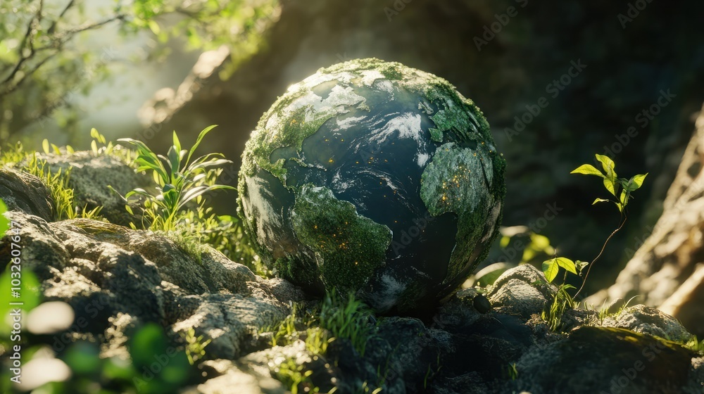 concept écologie planète terre verte concept écologie planète terre verte