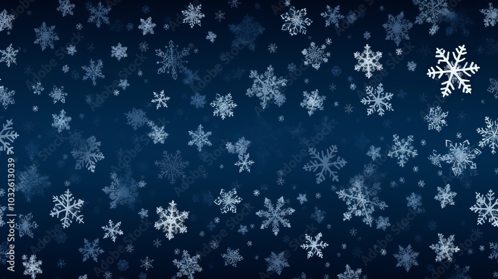 Modern Graphic Snowflake Holiday Card Background Modern Graphic Snowflake Holiday Card Background