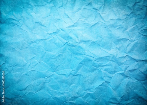 Vintage Textured Blue Paper Background for Minimalist Design