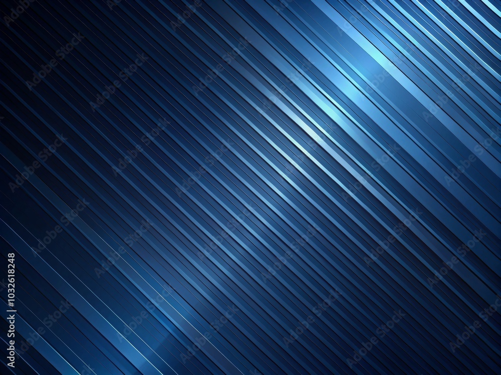 Abstract Blue Wave Design with Minimalist Stripes Abstract Blue Wave Design with Minimalist Stripes