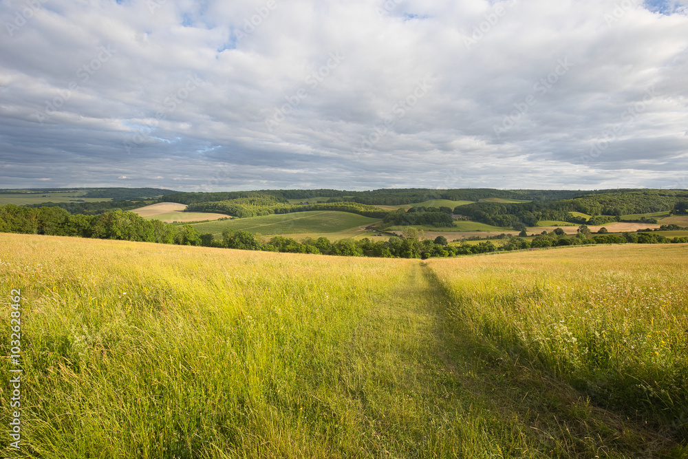 Fototapeta premium Scenery near Rochester in the county of Kent in England