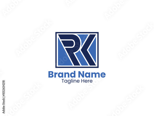 Rk logo, rk letter, Letter RK monogram logo design kr vector logo designs , kr logo
