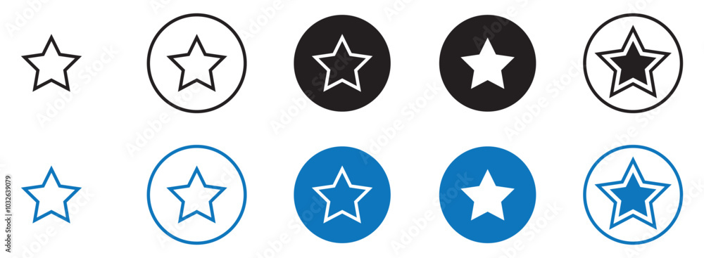 Favorite star icon rating symbol reward rating mark icons Favorite star icon rating symbol reward rating mark icons