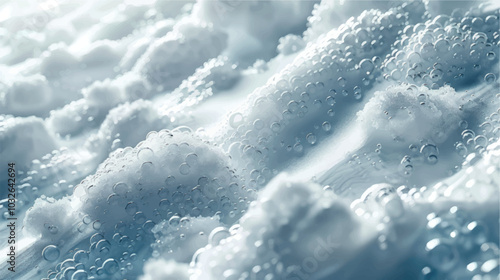 White snow vector banner template for print, photo wallpaper. Winter background snow on a white background. Winter weather forecast, snow, snowflakes, frost, cold weather. New Year and Christmas.