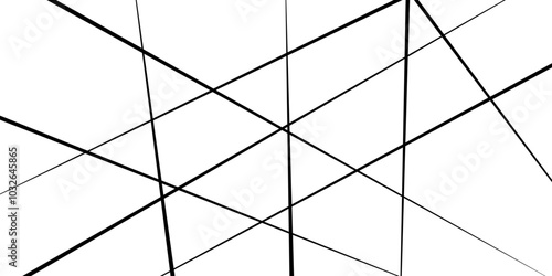 Random, chaotic lines element. Random stripes