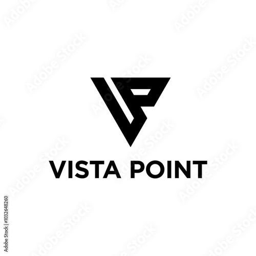 Creative Illustration modern letter V,P sign geometric logo design template Free Download Creative Illustration modern letter V,P sign geometric logo design template - GFXLoad