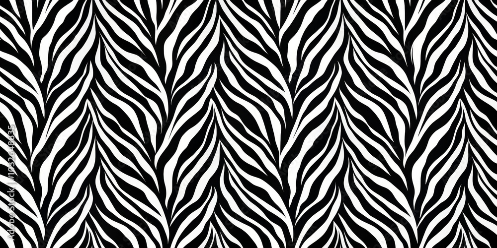 Abstract Zebra Stripes Black and White Pattern, zebra, pattern Abstract Zebra Stripes Black and White Pattern, zebra, pattern