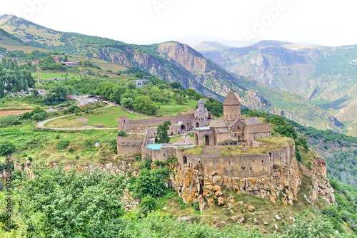 View of the Tatev monastery, Armenia.