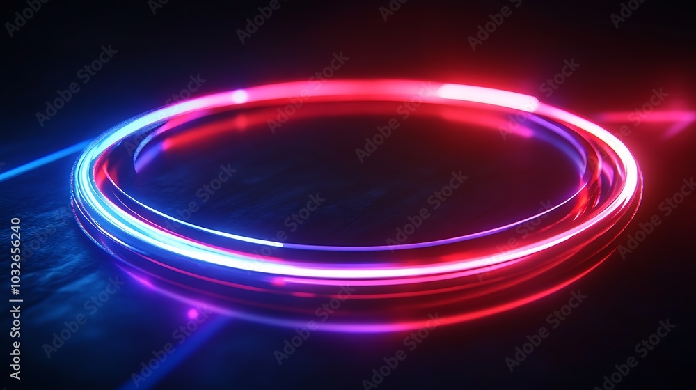 Shimmering holographic logo surfaces from the interface, leaving space for words
Shimmering holographic logo surfaces from the interface, leaving space for words