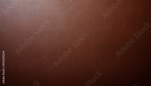 Fine grain leather texture in a deep brown shade