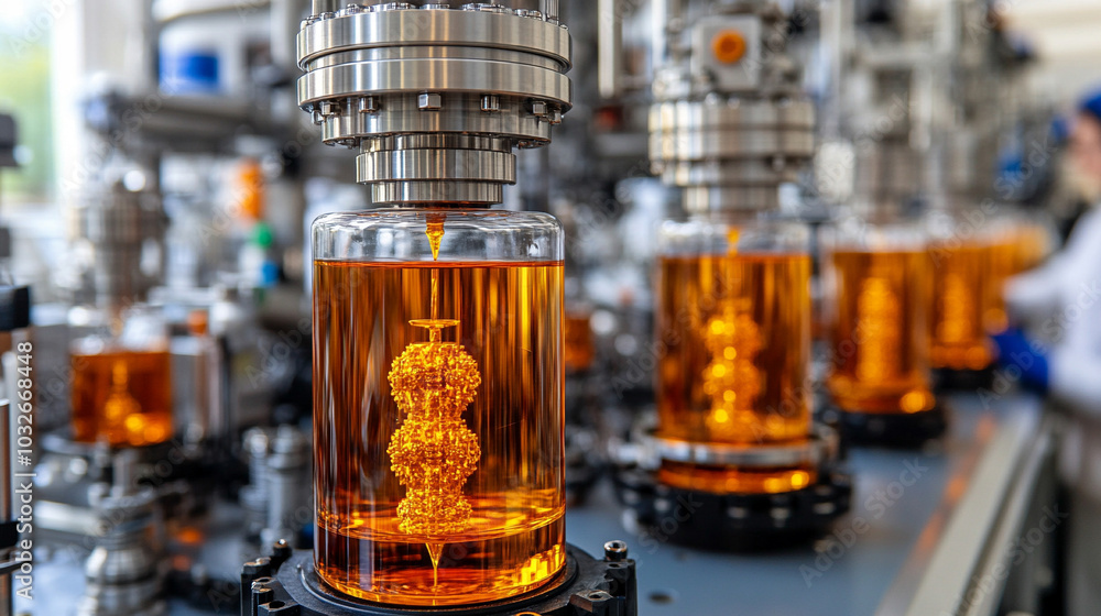 Chemical Vapor Deposition (CVD) machine in a high-tech laboratory. Symbolizes precision, advanced manufacturing, nanotechnology, material science, and innovation in technology Chemical Vapor Deposition (CVD) machine in a high-tech laboratory. Symbolizes precision, advanced manufacturing, nanotechnology, material science, and innovation in technology