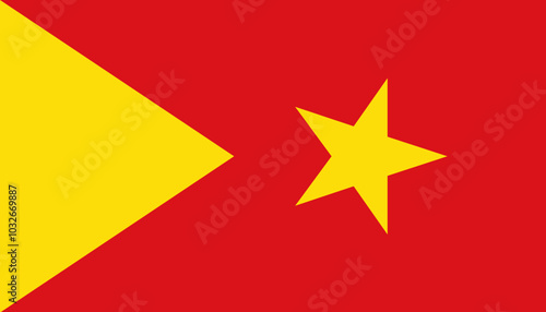 Flag of Tigray Region (Federal Democratic Republic of Ethiopia) Tigray National Regional State