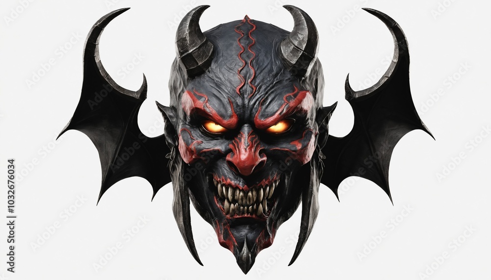 The Dark Visage: A Demon’s Grin The Dark Visage: A Demon’s Grin