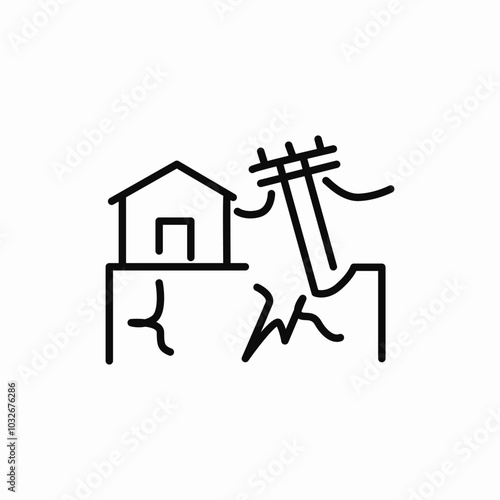 house electrification icon sign vector