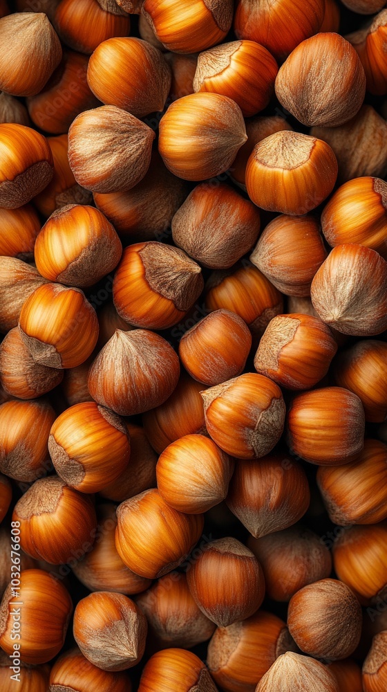 pattern many fresh hazelnuts pattern many fresh hazelnuts