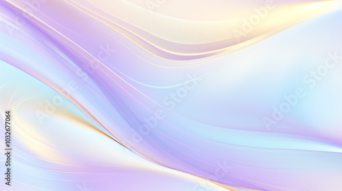 Soft pastel flowing gradient with light purple and blue hues