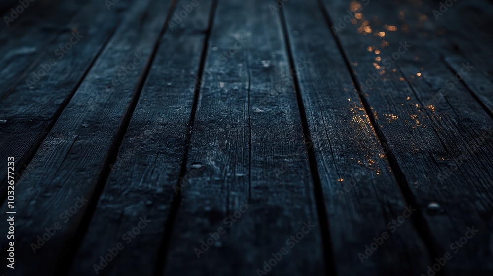 Dark Wooden Texture with Subtle Sparkle Effects