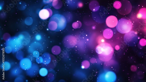 Colorful Bokeh Lights Background for Creative Use