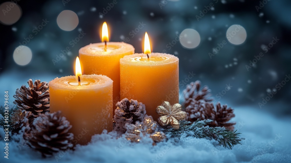 christmas candles christmas candles