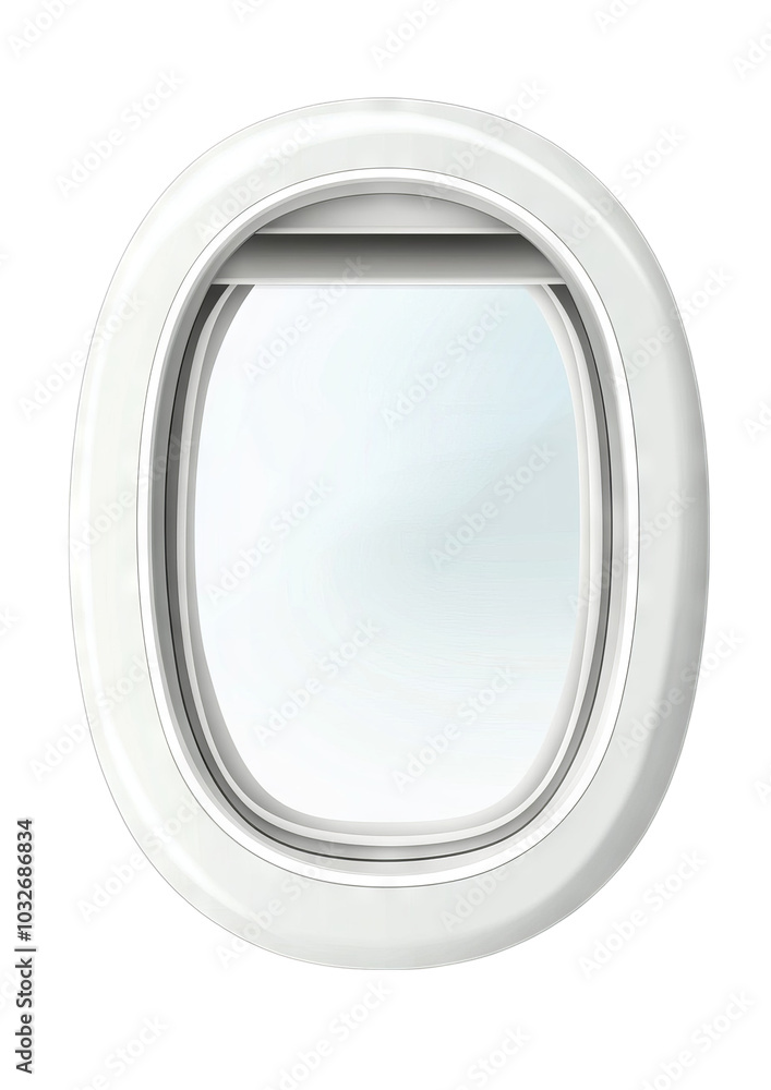 Airplane Window View: A Glimpse of the Sky Airplane Window View: A Glimpse of the Sky